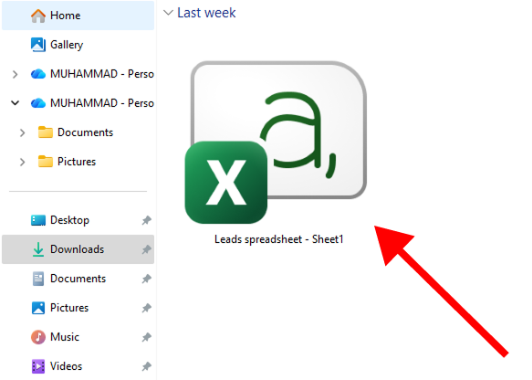 Importing Contacts (CSV) 1 CSV file structure example