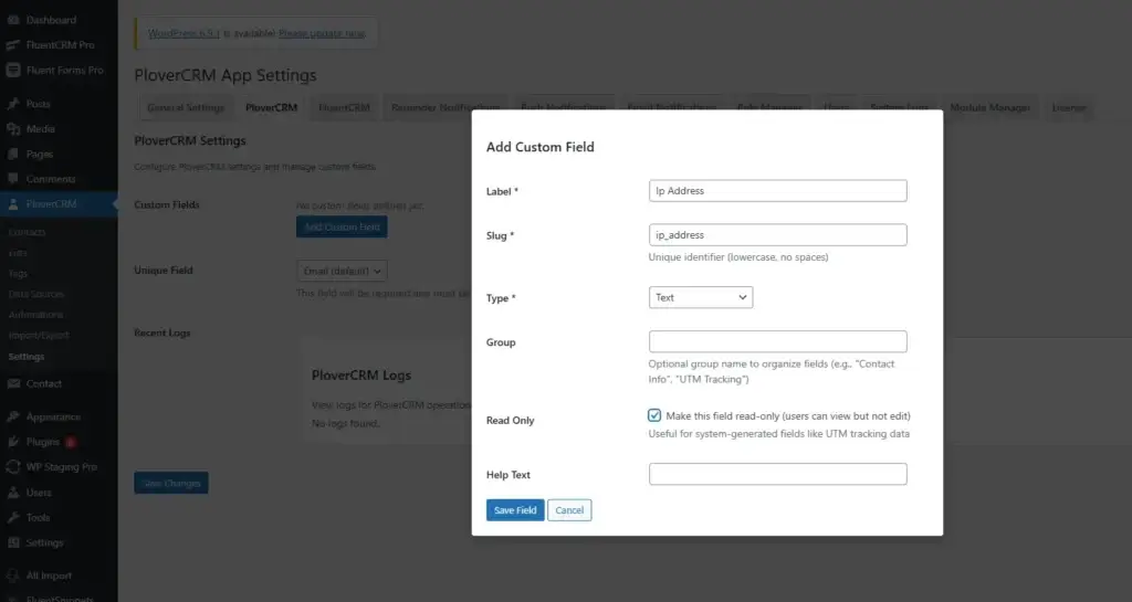 Contact Fields Explained 3 Screenshot 2026 02 07 155215 - Plover CRM