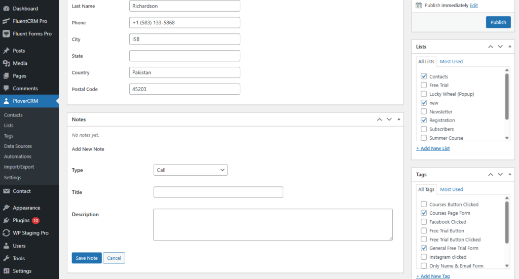 Editing Notes 1 image 43 - Plover CRM